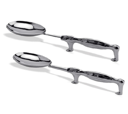 Mukul Goyal Ложки ПРИМИТИВ для салата (2 шт.) MG079