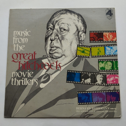 Винтажная виниловая пластинка LP Альфред Хичкок Music From The Great Hitchcock Movie Thrillers (Japan 1976) (No Obi) Psycho