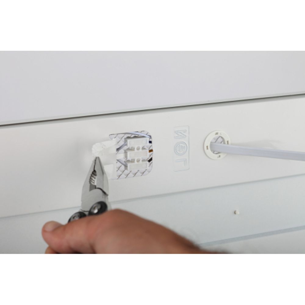 Светильник светодиодный ЭРА SPO-6-48-6K-P 48Вт 6500К 4800Лм IP40 595х595 призма с проводом