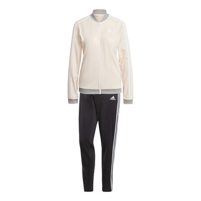Женские теннисные Костюмы adidas Essentials 3-Stripes Tracksuit Women - Black, Cream