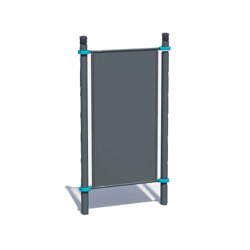 Стенка для приседаний и отжиманий