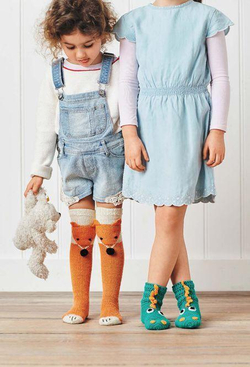 Носочки-зверушки для детей: Тренд – любимая игрушка – носок! Вяжем спицами.