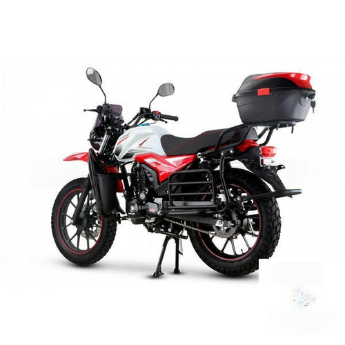 Мотоцикл дорожный ROCKOT QUEST 150 (белый/красный глянцевый, ПТС)