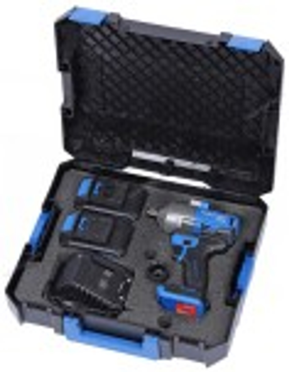 Гайковерт аккумуляторный NORDBERG NE805K 21В, 1000 Нм, два 4A аккум. и зар. уст., в кейсе