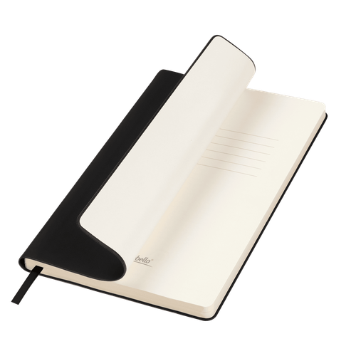 Ежедневник Spark недатированный, черный (без упаковки, со стикерами)