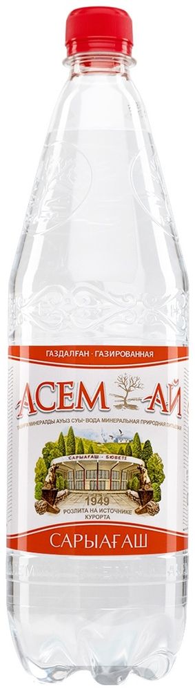 Вода с газом Асем-Ай 1л