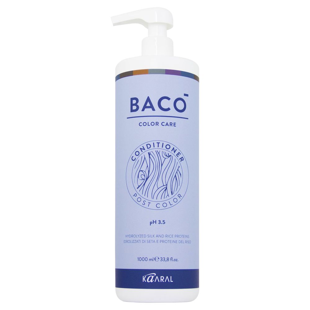 Кондиционер KAARAL Baco Color Care Conditioner Post Color стабилизатор цвета для волос Ph 3.5 - 1000 мл.