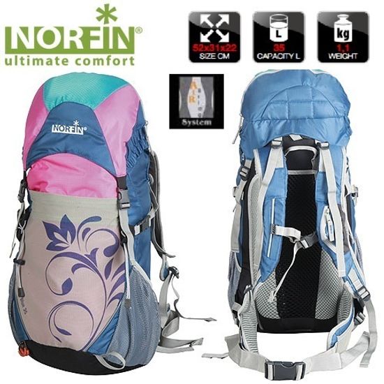 Рюкзак NORFIN Lady Blue 35 NFL-40210