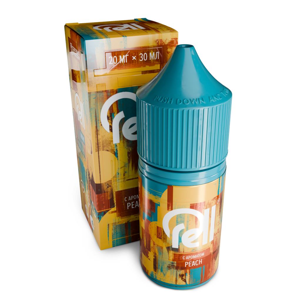 Rell Azure Salt 30 мл - Peach (20 мг)