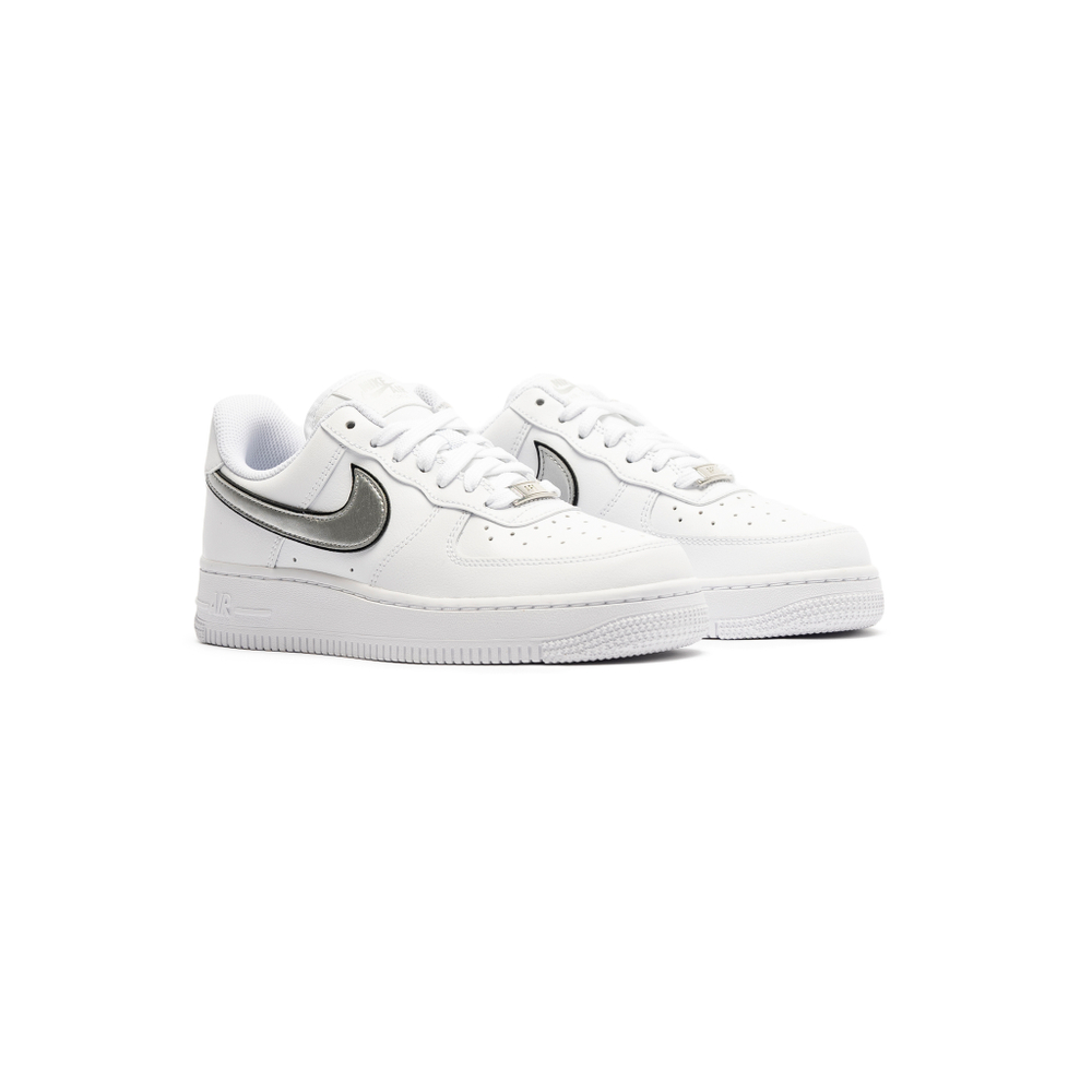 Кроссовки Nike Air Force 1 "White Metallic Silver Black" Women's
