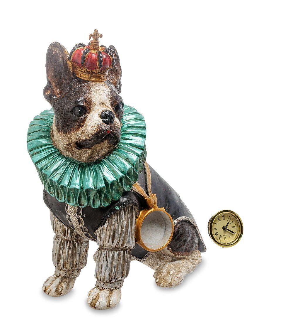 Noble Style NS-175 Статуэтка с часами «Собака Элизабет»