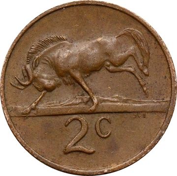 2 цента 1970-1990 ЮАР