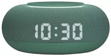 Умная колонка VK Капсула мини (с часами), хвойный зеленый