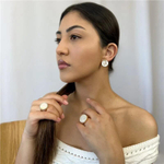 Кольцо Possebon Mother Pearl Mosaic K2151.1/19 G 24