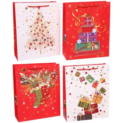 Пакет подарочный «Волшебный год» 26*32*10 см, микс
