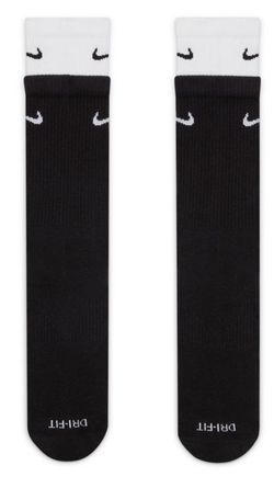 Теннисные носки Nike Everyday Plus Cushioned Training Crew Socks 1P - black/white/black