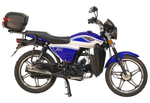 Мопед Motoland Альфа RX LUX 11 (2021 г.) синий (110 см3, маркировка 49сс) (Без ПТС)