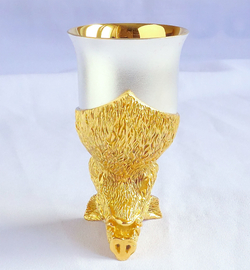 Рюмка-перевертыш "Кабан"