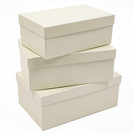Коробка ПРЯМОУГОЛЬНАЯ БЕЖЕВЫЙ 23.5*15*9.2