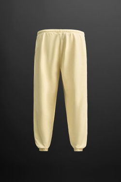 ZARA БРЮКИ-ДЖОГГЕРЫ, ЖЕЛТЫЙ