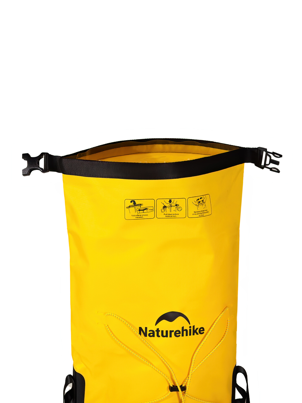 Герморюкзак Naturehike TB03-shimmer-TPU, 20л, желтый (NH21FSB04)