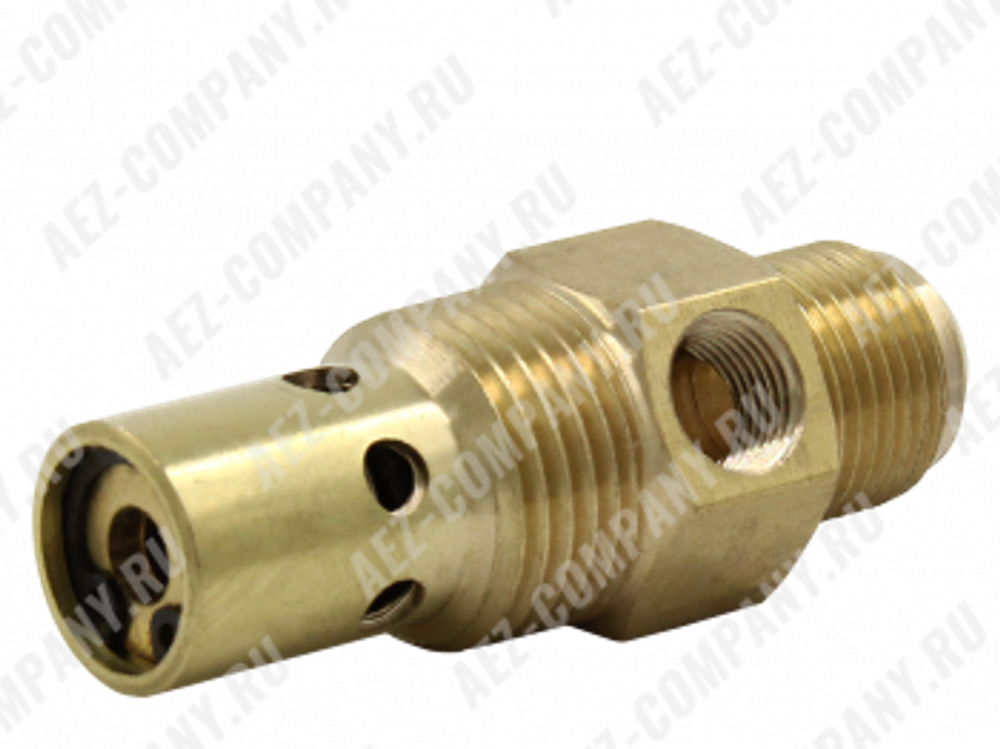 Клапан компрессора обратный (вход/выход: 3/8"Н - 1/2"Н, трубка:Вн, прямой) [AEZ]