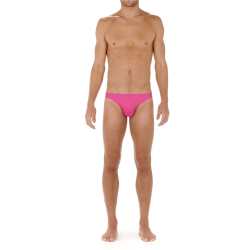 Мужские трусы слипы розовые HOM PLUMES Micro Briefs 404756_401128