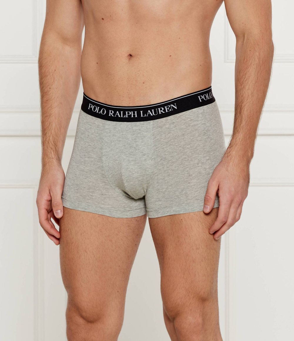 трусики-боксеры 3 шт. POLO RALPH LAUREN - серый(714835885)