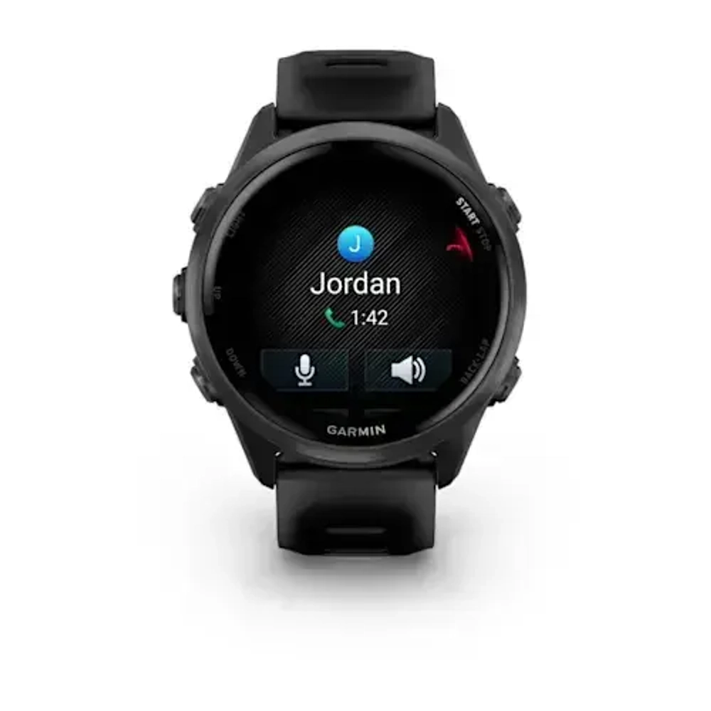 Умные часы Garmin Forerunner 570 - 42 мм сланцево-серый алюминий с черным ремешком