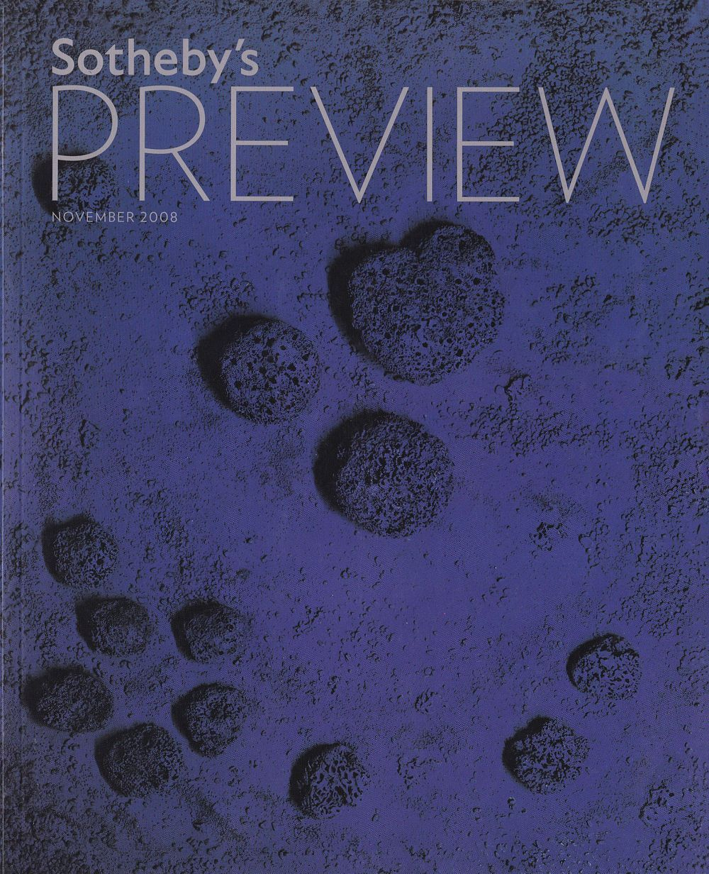 Журнал Sotheby's Preview ноябрь 2008 года