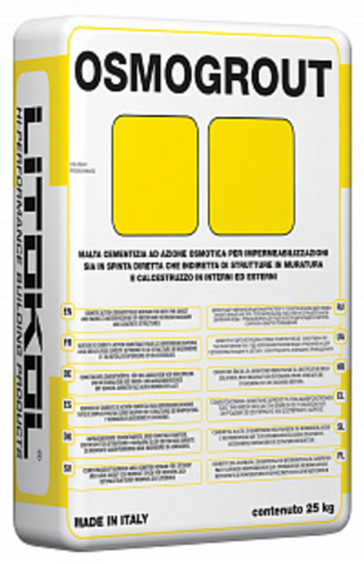 Гидроизоляция OSMOGROUT  25 кг, Litokol