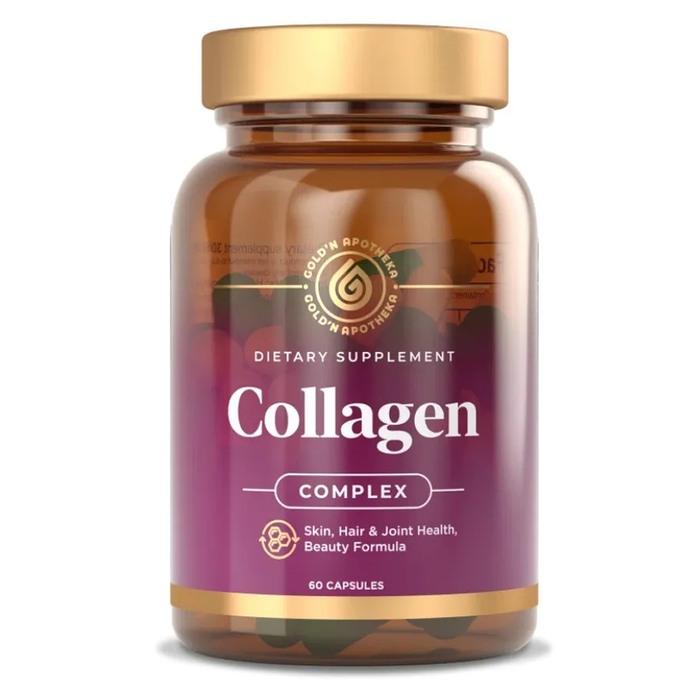 Коллаген, Сollagen, Apotheka, 60 капсул