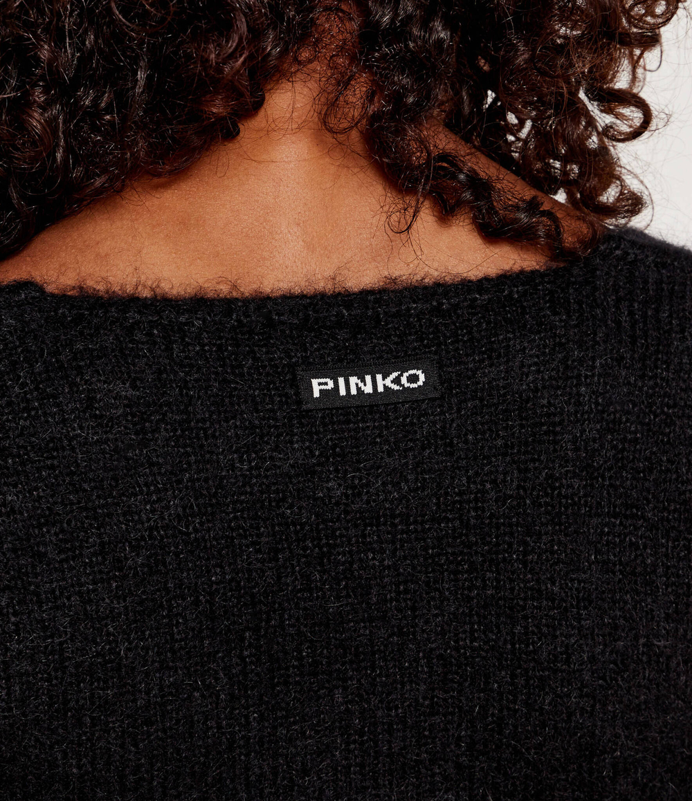 Хлопковый свитер ragamuffin Pinko - черный(104472 A28L)