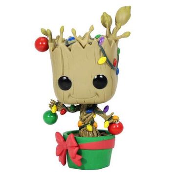 Фигурка Funko Bobble: Marvel: Holiday: Groot w/ Lights & Ornaments 33982