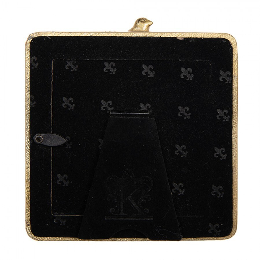 Фоторамка "Птичка" квадратная 10x2x11 см / Ø 8х8 см