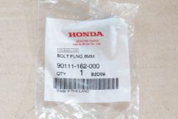 90111-162-000. BOLT, FLANGE, 6MM. HONDA