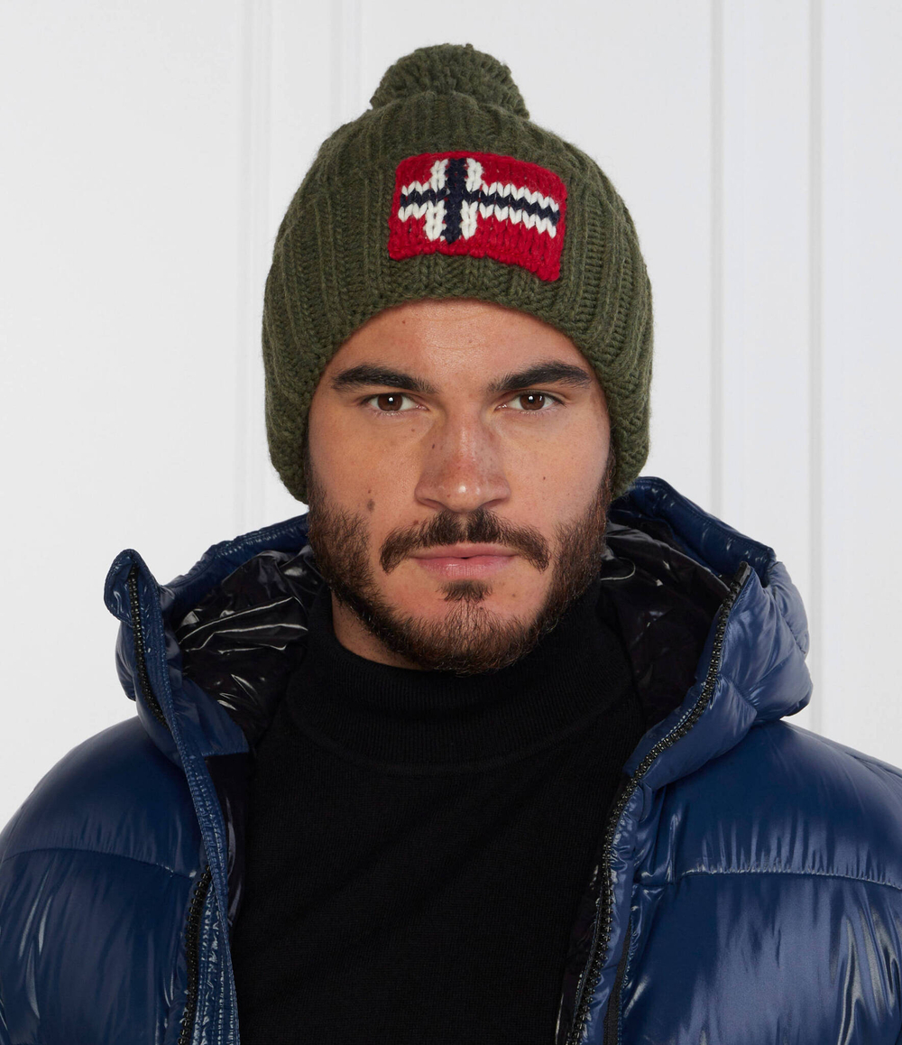 шапка Napapijri - зеленый(NP0A4GKB)