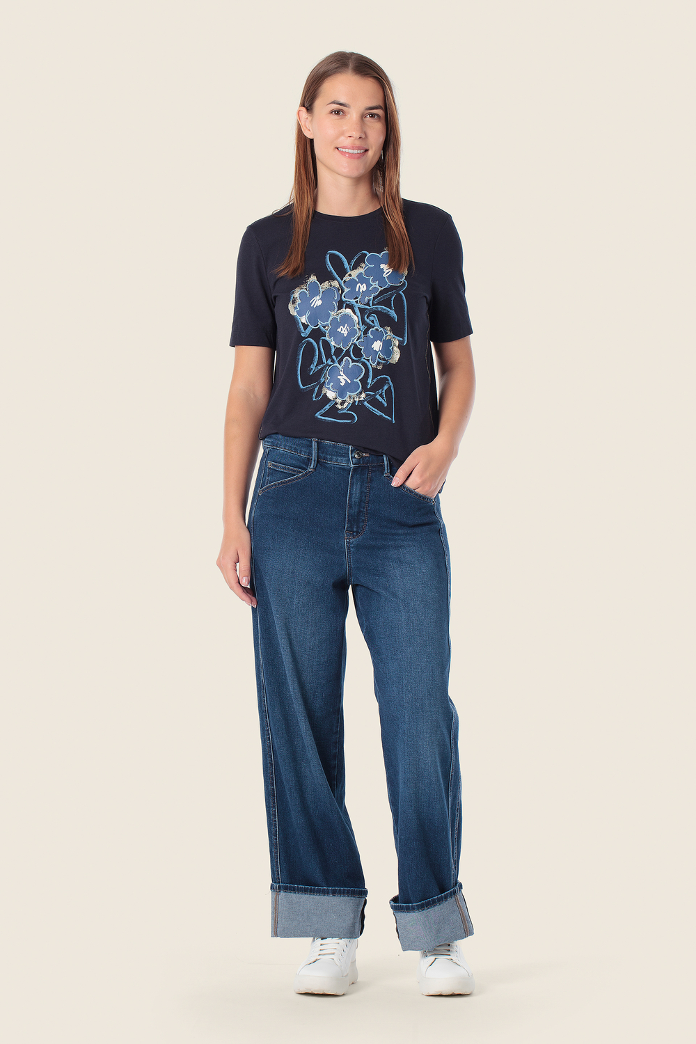 Футболка из хлопка и модала