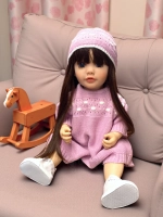 Говорящая интерактивная аниматронная кукла Оля реборн