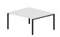 Составной стол Strike на 2 рабочих места 1580х1366х750мм (4 громмета)