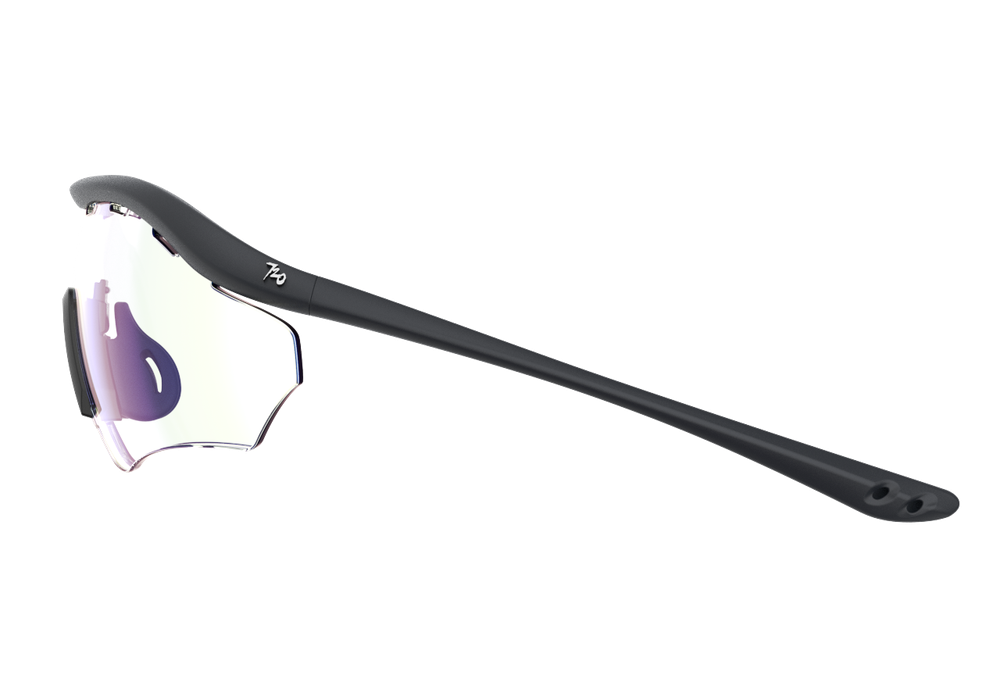 Спортивные очки с диоптриями 720armour RiderB7 / Matte Black / Photochromic Clear Light Blue Flash Lens