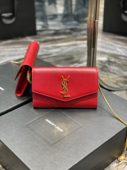 Saint Laurent Uptown Chain Wallet 19 cm