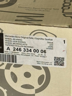 Mercedes-Benz Подшипник ступицы, арт. A2463340006, 1 шт.