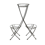 Подставка для цветов напольная "Икс" на 3 горшка, металл М0000240