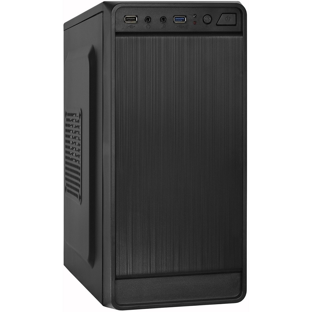 Exegate EX283130RUS Корпус Minitower ExeGate BAA-108U Black, mATX, , 1*USB+1*USB3.0, Audio