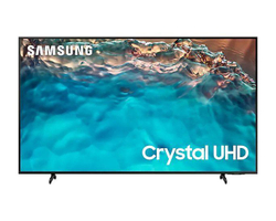 ТВ Samsung 65" TV BU8000 Crystal UHD (4K) LED 3840x2160 Series 8 HDR10+ WiFi USB DVB-T2CS2 3*HDMI AirSlim w/o smart-tv Black (UA65BU8000UXZN)