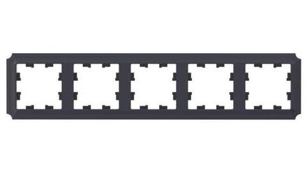 Рамка 5-м AtlasDesign Antique универс. карбон SE ATN101005