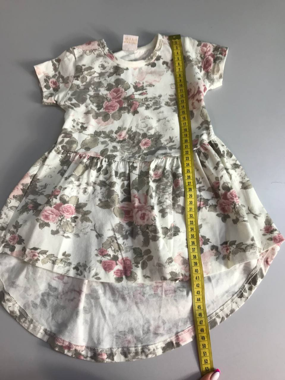 Платье Benna с розами, на 1/1,5 года