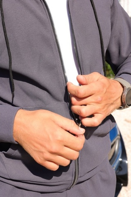 Толстовка мужская LEGENDA Under Ground серый