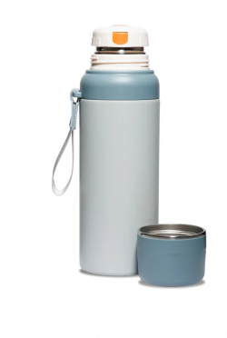 Термос голубой, 800 мл